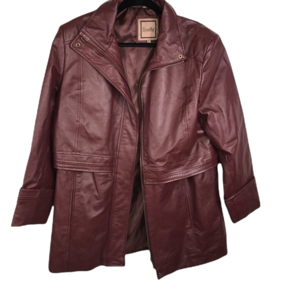 Excelled Nappa Leather Parka - Picture 1 of 6